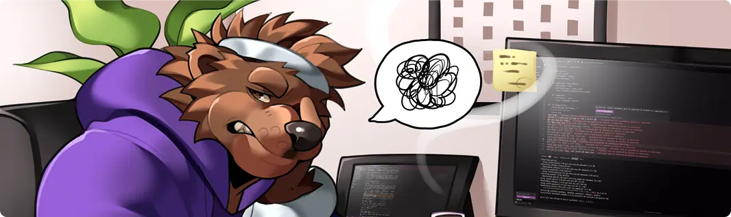 Artwork of Chris, Nitr0h's fursona.